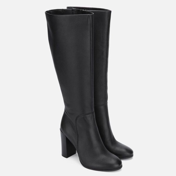 Kenneth Cole JUSTIN LEATHER HIGH HEEL KNEE BOOT - Picture 5 of 6